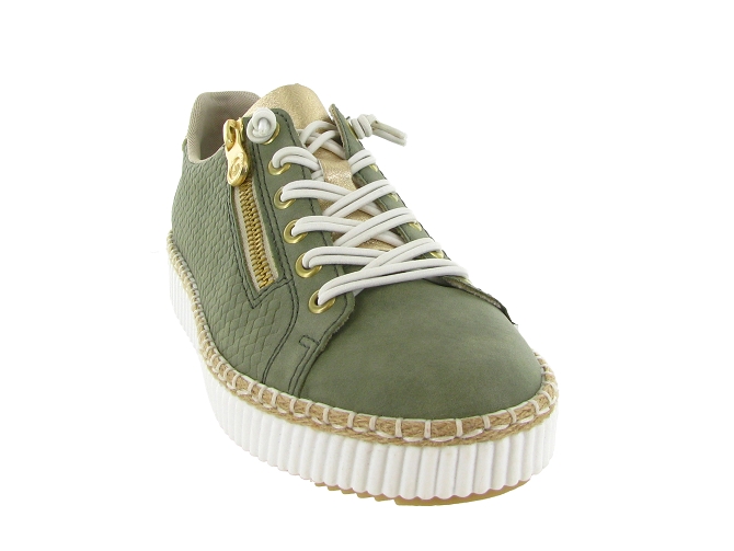 baskets et sneakers - Confort - femme - Synthétique - Vert - Rieker5852601_3