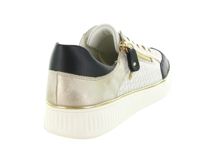 baskets et sneakers - Confort - femme - Cuir - Blanc - Remonte5854601_5