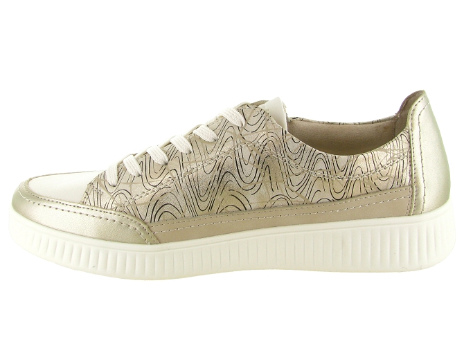 baskets et sneakers - Confort - femme - Cuir - Rose - Remonte5854702_4