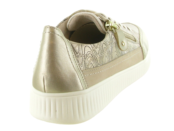 baskets et sneakers - Confort - femme - Cuir - Rose - Remonte5854702_5