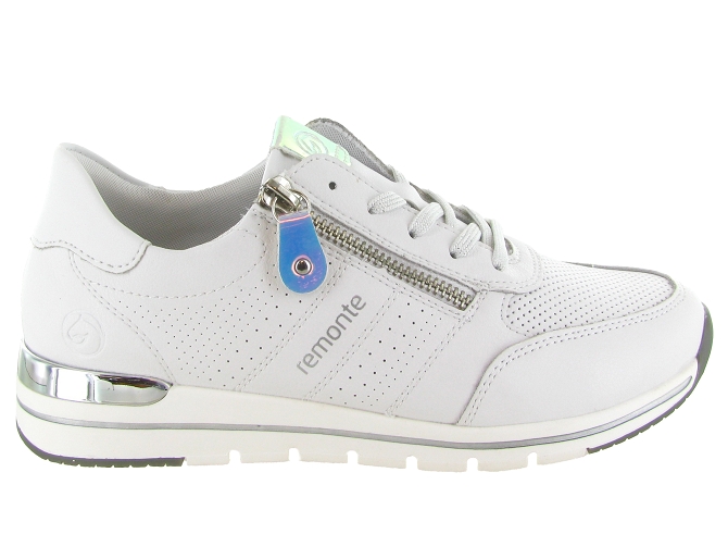 baskets et sneakers - Confort - femme - Cuir - Blanc - Remonte5855101_2