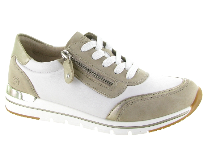 baskets et sneakers - Confort - femme - Synthétique - Beige - Remonte