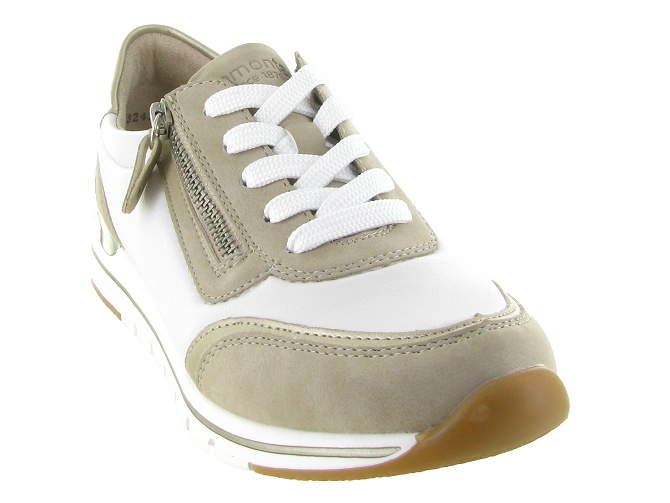 baskets et sneakers - Confort - femme - Synthétique - Beige - Remonte5855201_3