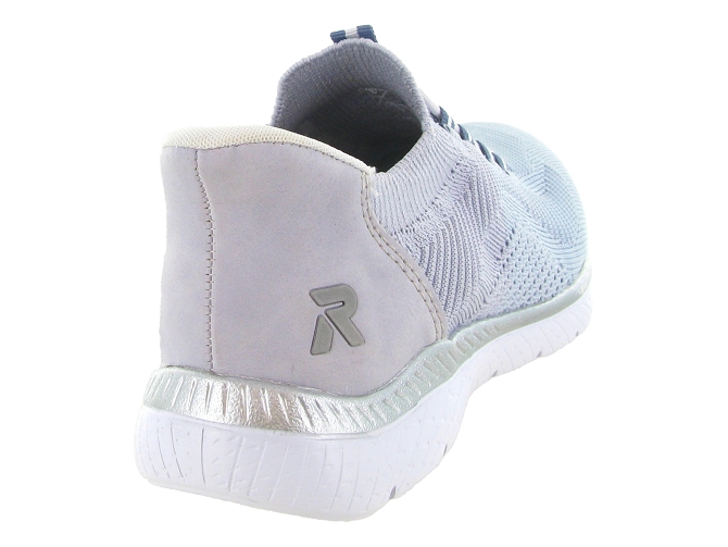 baskets et sneakers - Tendance - femme - Toile  - Bleu - Rieker5855801_5