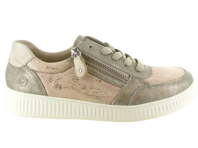 baskets et sneakers - Confort - femme - Textile - Beige - Remonte5856002_2