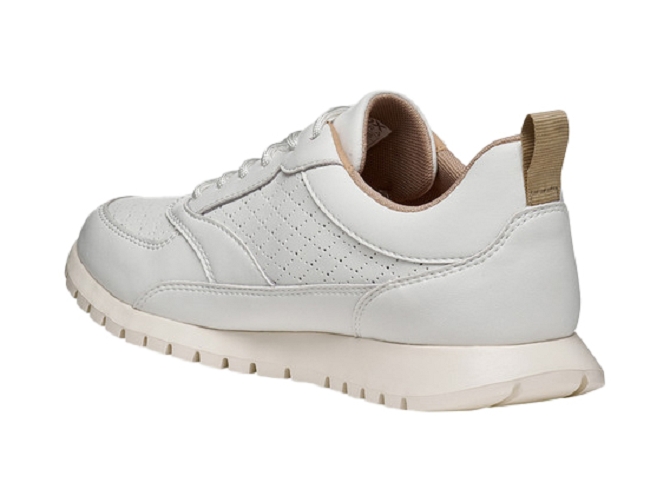 baskets et sneakers - Confort - femme - Cuir - Blanc - Geox5856901_3