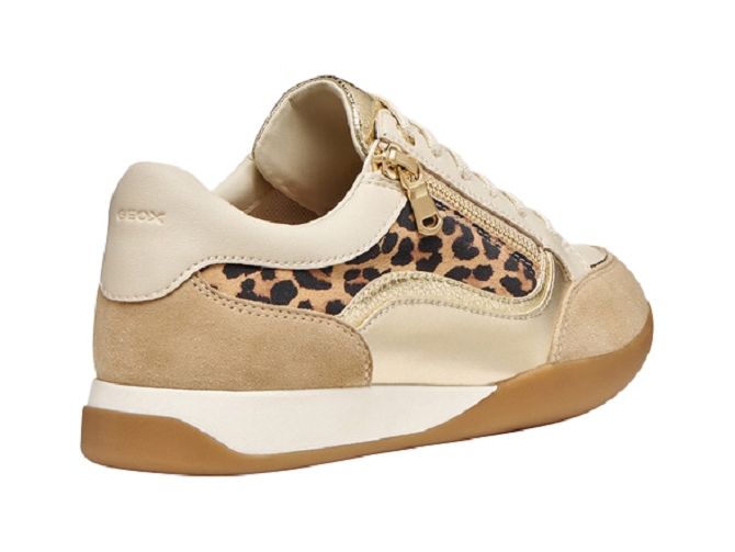 baskets et sneakers - Confort - femme - Cuir - Léopard - Geox5857102_4