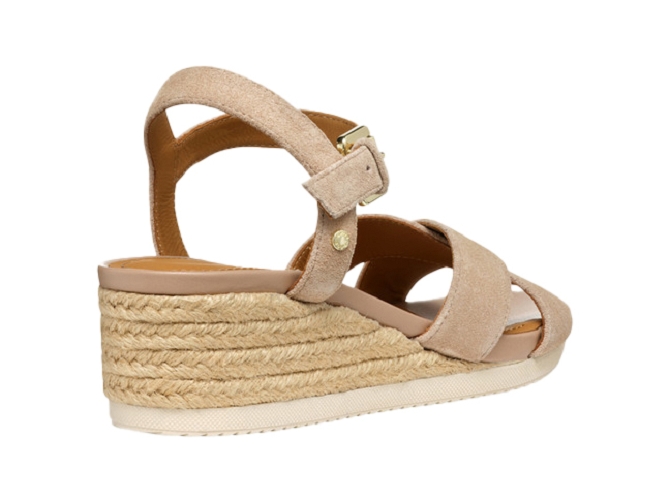 sandales et nu pieds - Corde - femme - Nubuck - Beige - Geox5857601_4