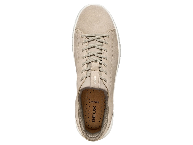 baskets et sneakers - Confort - homme - Nubuck - Beige - Geox5858101_5