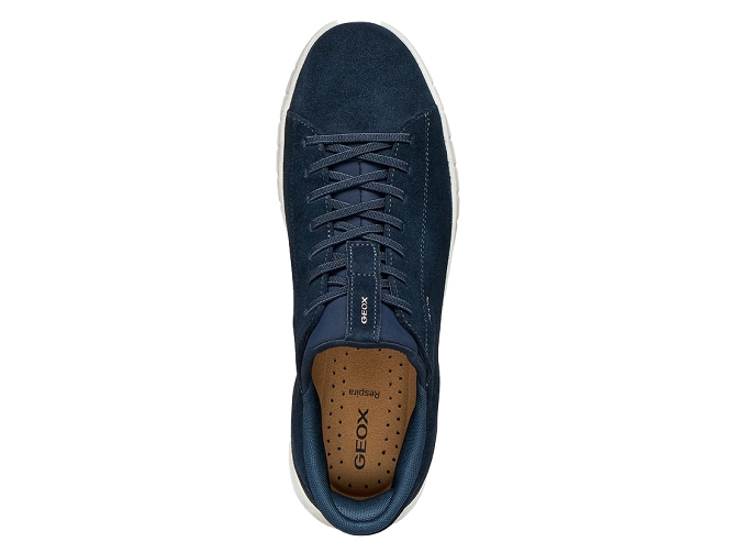 baskets et sneakers - Confort - homme - Nubuck - Bleu Marine - Geox5858102_5