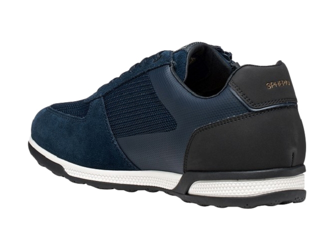 baskets et sneakers - Tendance - homme - Cuir - Bleu Marine - Geox5858201_3