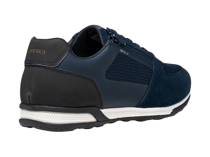 baskets et sneakers - Tendance - homme - Cuir - Bleu Marine - Geox5858201_4