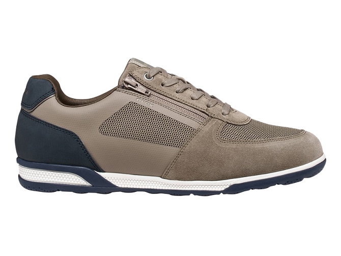 baskets et sneakers - Tendance - homme - Cuir - Marron - Geox5858202_2