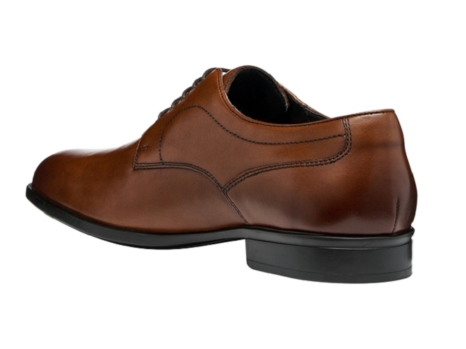chaussures a lacets - Cérémonie - homme - Cuir - Marron - Geox5858701_3