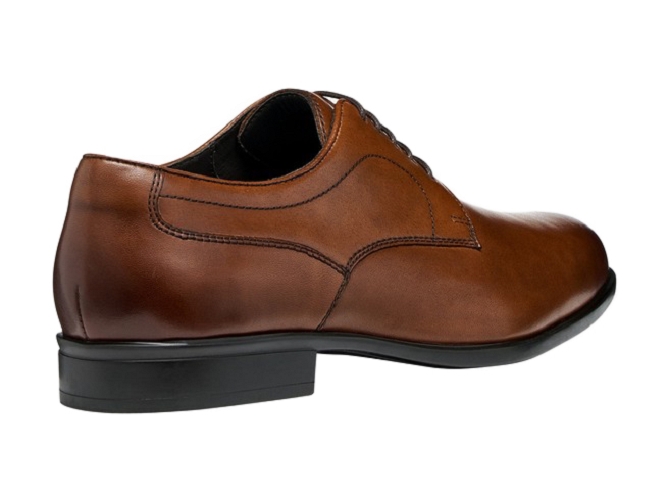 chaussures a lacets - Cérémonie - homme - Cuir - Marron - Geox5858701_4