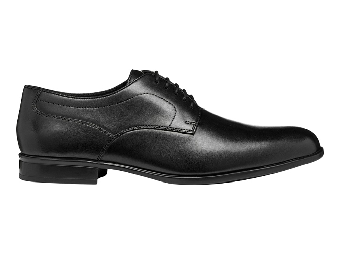chaussures a lacets - Cérémonie - homme - Cuir - Noir - Geox5858702_2