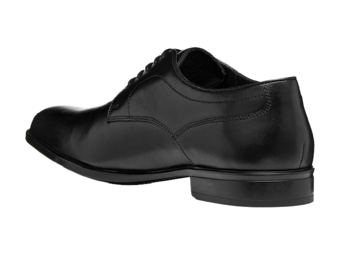 chaussures a lacets - Cérémonie - homme - Cuir - Noir - Geox5858702_3