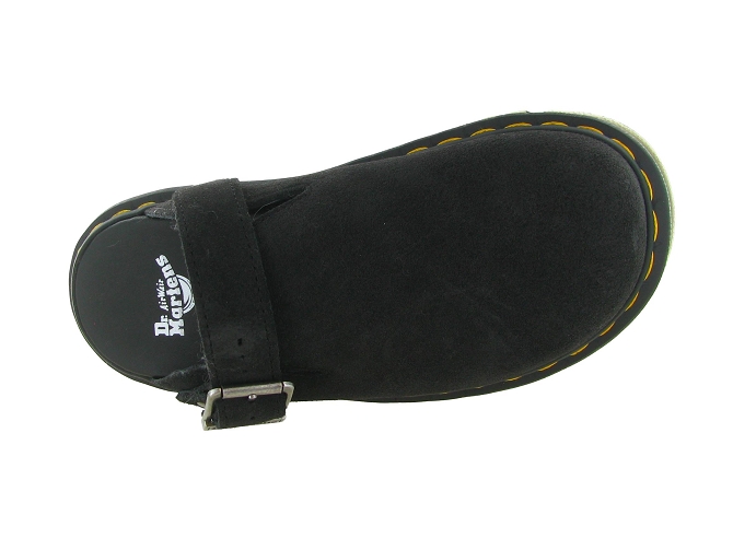 sandales et nu pieds - Mule Sabot - femme - Nubuck - Noir - Doc martens5859001_3