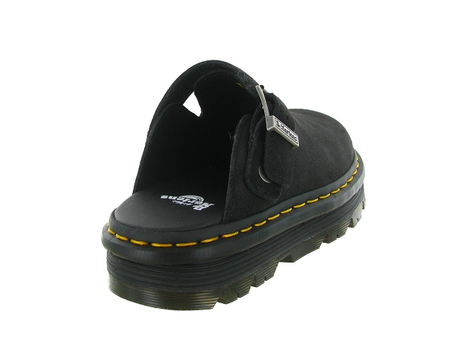 sandales et nu pieds - Mule Sabot - femme - Nubuck - Noir - Doc martens5859001_5