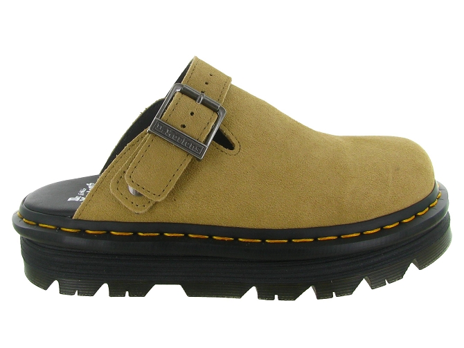sandales et nu pieds - Mule Sabot - femme - Nubuck - Beige - Doc martens5859002_2