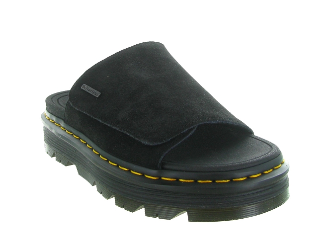 sandales et nu pieds - Confort - femme - Nubuck - Noir - Doc martens5859301_3