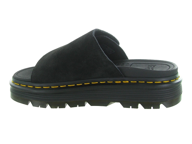 sandales et nu pieds - Confort - femme - Nubuck - Noir - Doc martens5859301_4