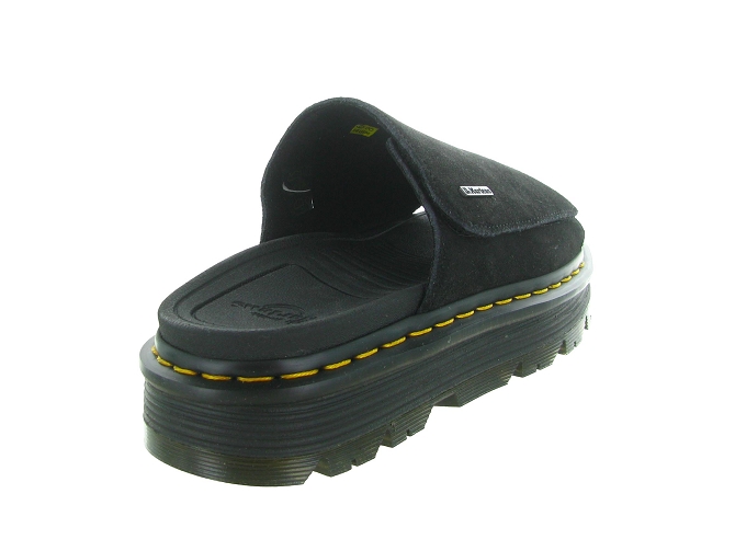sandales et nu pieds - Confort - femme - Nubuck - Noir - Doc martens5859301_5