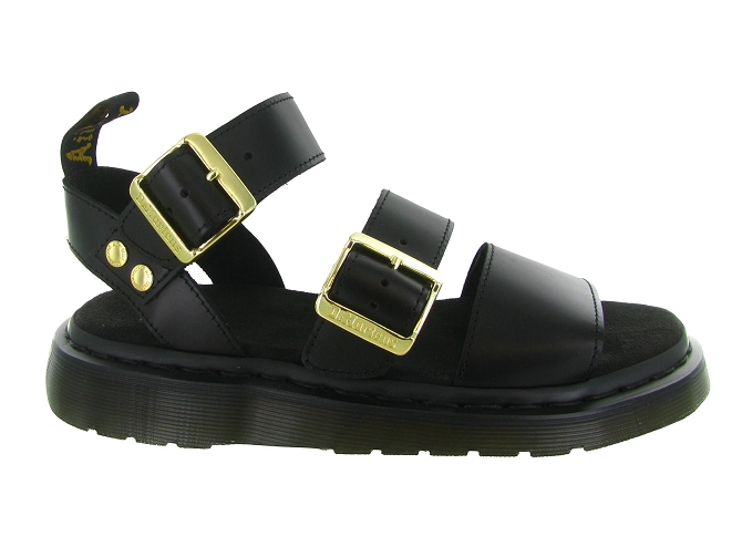 sandales et nu pieds - Casual - femme - Cuir - Noir - Doc martens5859401_2