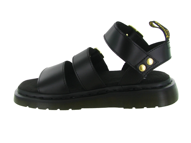 sandales et nu pieds - Casual - femme - Cuir - Noir - Doc martens5859401_4