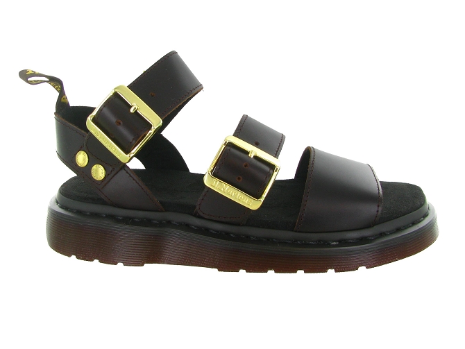 sandales et nu pieds - Casual - femme - Cuir - Marron - Doc martens5859402_2