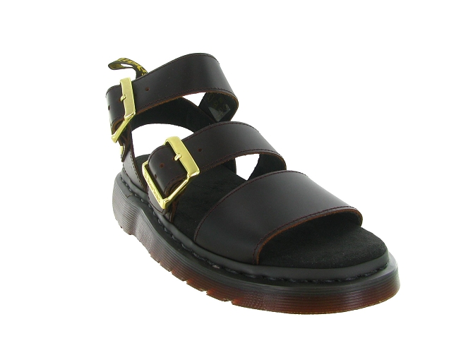sandales et nu pieds - Casual - femme - Cuir - Marron - Doc martens5859402_3