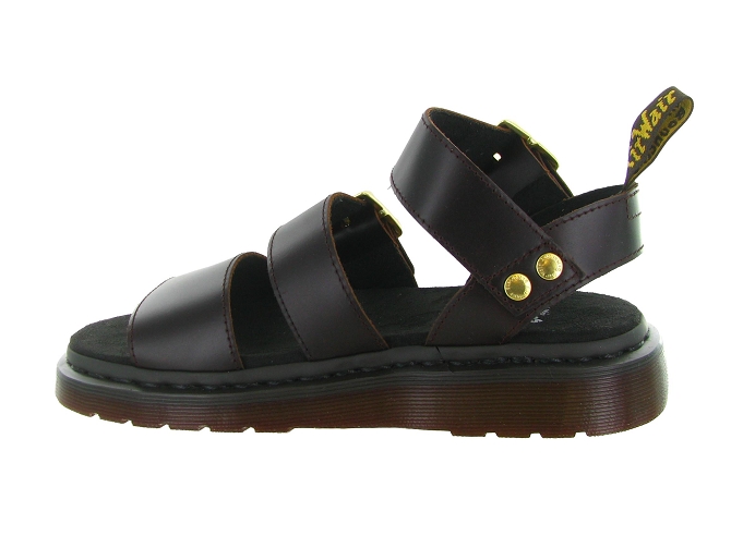 sandales et nu pieds - Casual - femme - Cuir - Marron - Doc martens5859402_4