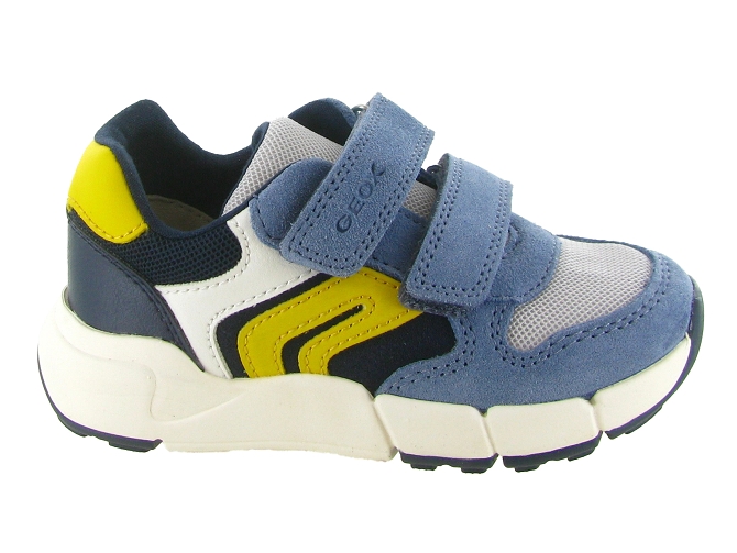 baskets et sneakers - Semelle souple - bebe garcon - Cuir - Bleu - Geox5859701_2