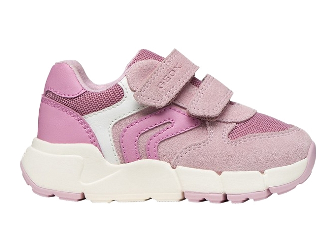 baskets et sneakers - Semelle souple - bebe fille - Cuir - Rose - Geox5860102_2