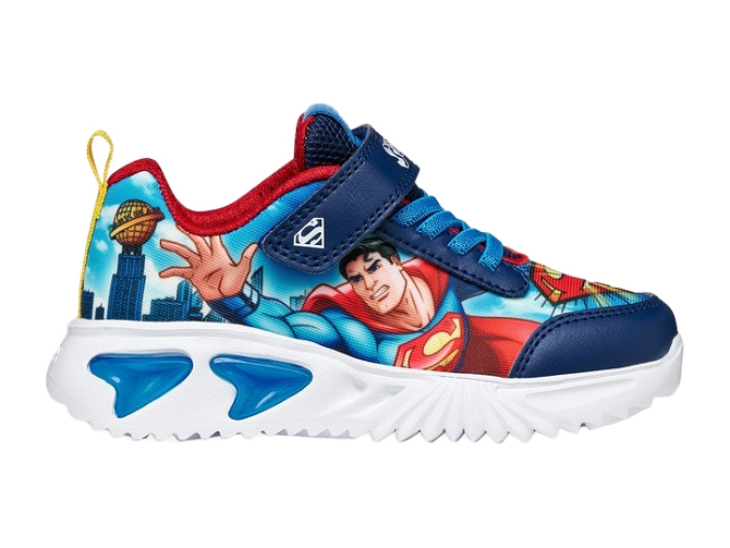 baskets et sneakers - Semelle souple - junior garcon - Synthétique - Bleu - Geox5860201_2