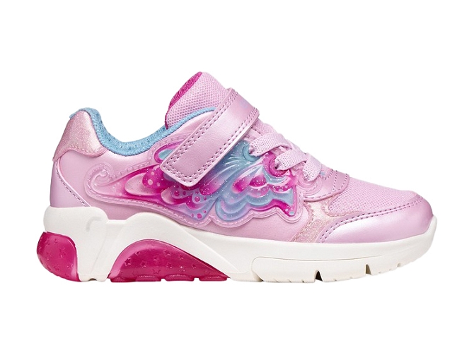 baskets et sneakers -  - junior fille - Synthétique - Blanc - Geox5860701_2