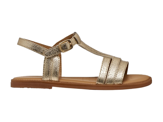 sandales et nu pieds -  - junior fille - Cuir - Or - Geox5861401_2
