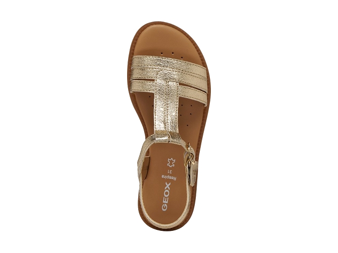 sandales et nu pieds -  - junior fille - Cuir - Or - Geox5861401_3