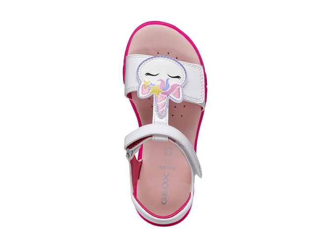 sandales et nu pieds -  - junior fille - Synthétique - Blanc - Geox5861501_5