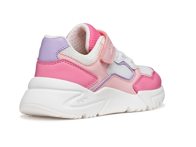 baskets et sneakers -  - junior fille - Synthétique - Blanc - Geox5862101_4