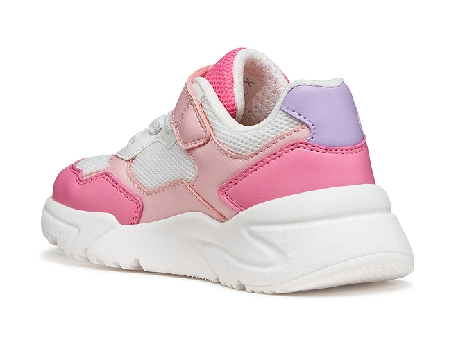 baskets et sneakers -  - junior fille - Synthétique - Blanc - Geox5862101_5