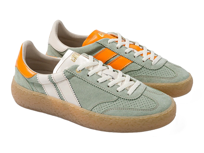 baskets et sneakers - Tendance - femme - Nubuck - Vert - Caval