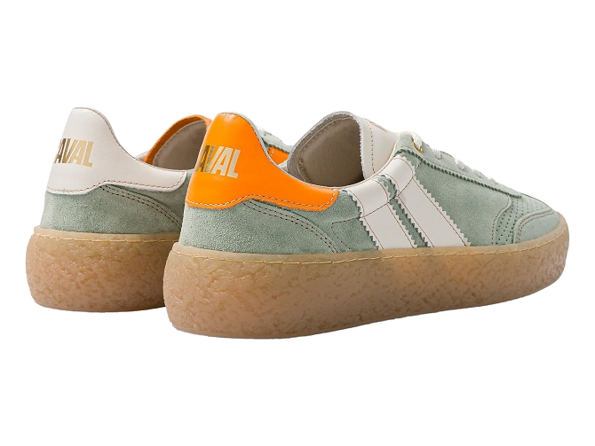 baskets et sneakers - Tendance - femme - Nubuck - Vert - Caval5862201_3
