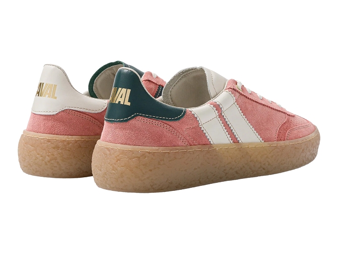 baskets et sneakers - Tendance - femme - Nubuck - Rose - Caval5862202_4