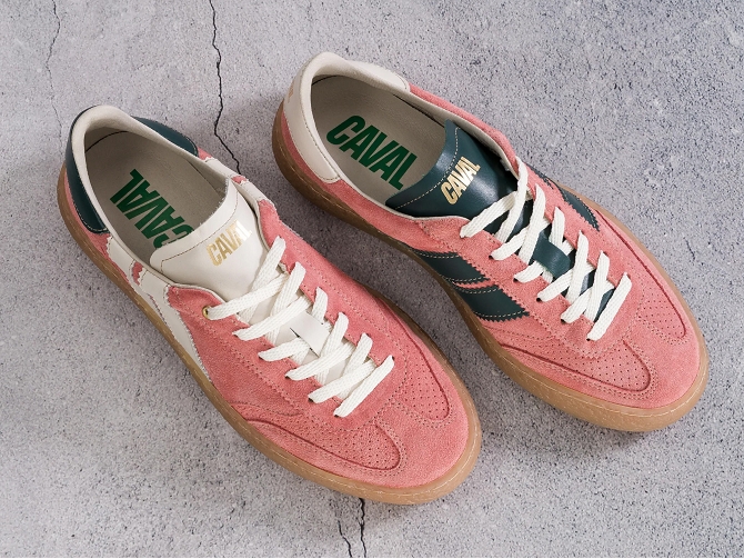 baskets et sneakers - Tendance - femme - Nubuck - Rose - Caval5862202_5