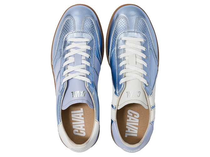 baskets et sneakers - Tendance - femme - Nubuck - Bleu - Caval5862301_3