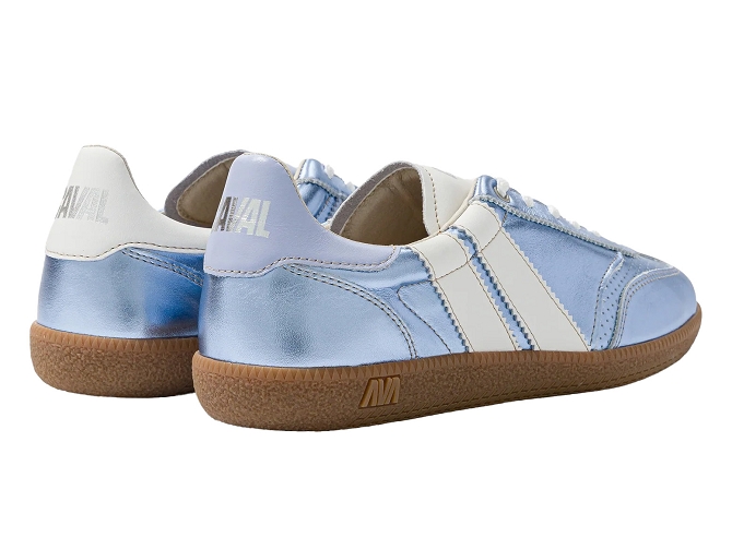 baskets et sneakers - Tendance - femme - Nubuck - Bleu - Caval5862301_4