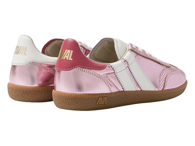 baskets et sneakers - Tendance - femme - Nubuck - Rose - Caval5862302_4