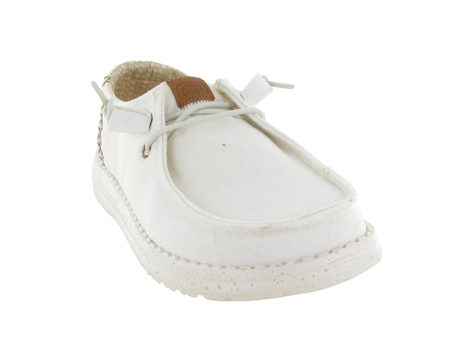baskets et sneakers - Confort - femme - Toile  - Blanc - Hey dude5862501_3