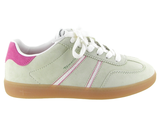 baskets et sneakers - Confort - femme - Nubuck - Vert amande - Tamaris5863301_2